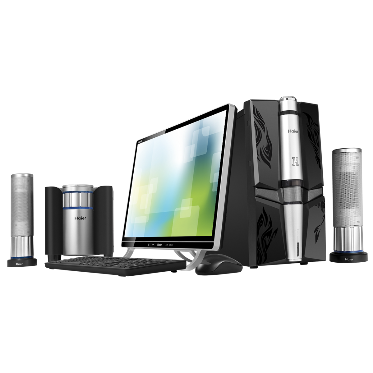 海尔轰天雷全部系列_海尔轰天雷系列_海尔台式电脑轰天雷t