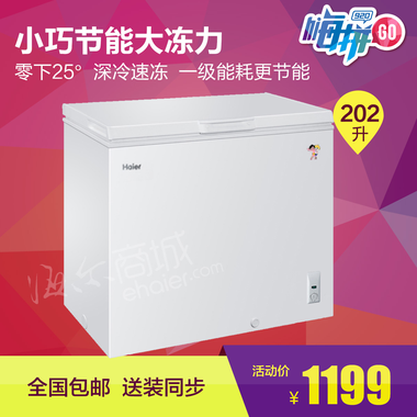 海尔冷柜bcbd-202ht